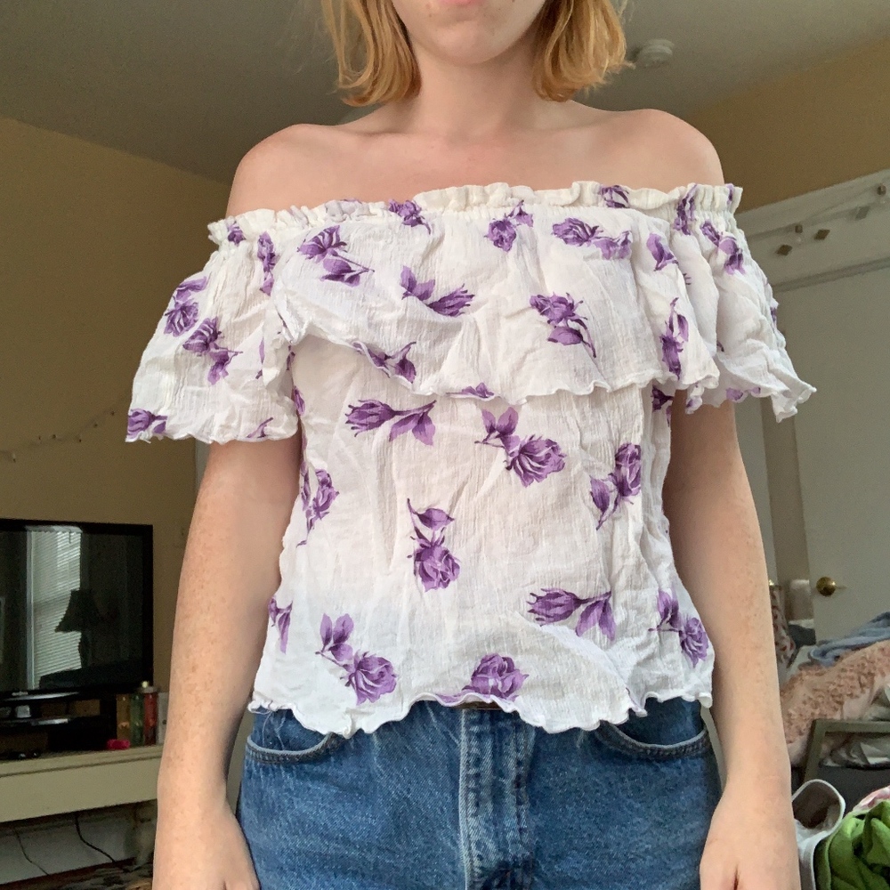Off the shoulder top